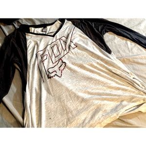 Half sleeve fox shirt